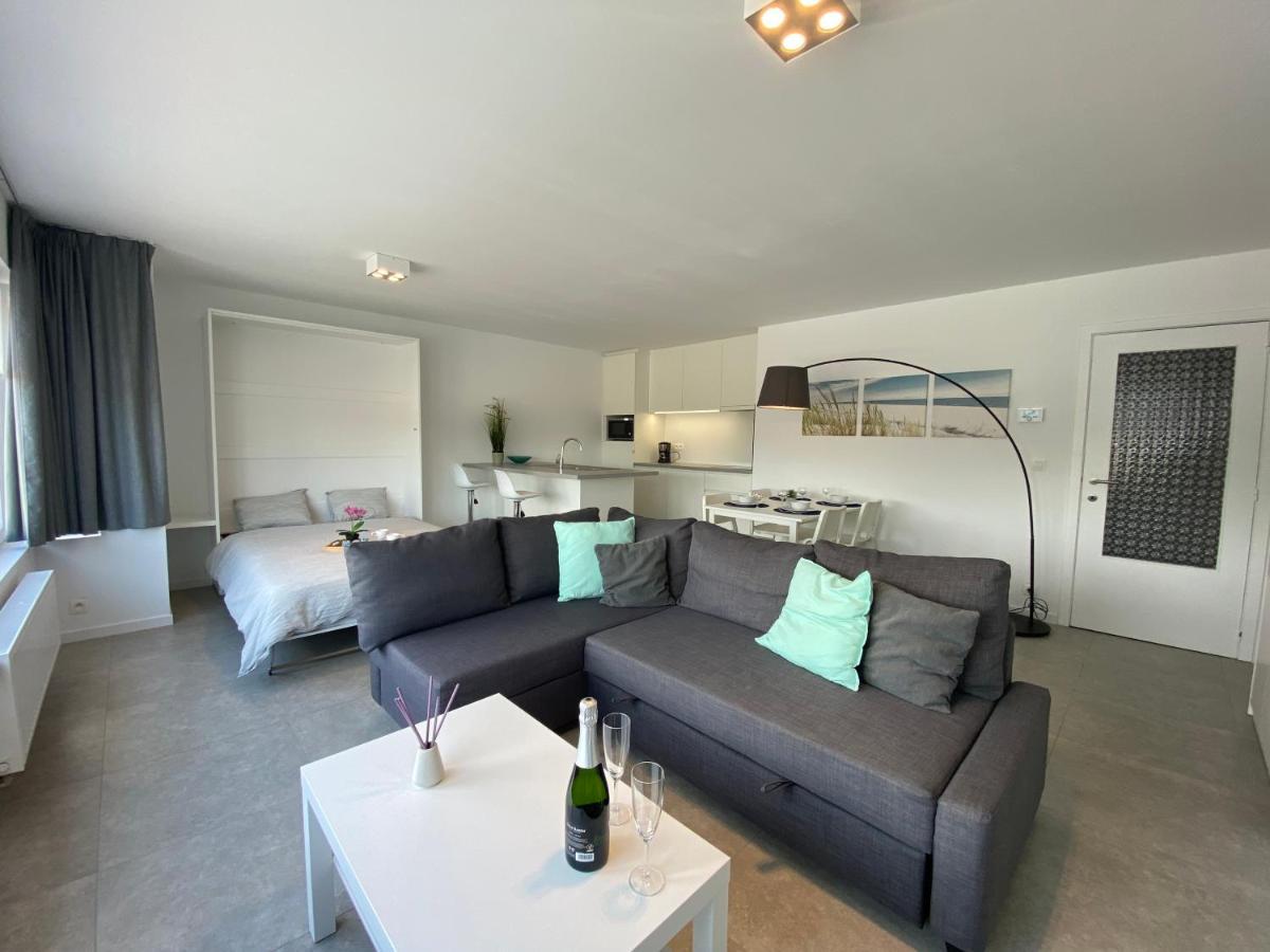 Residentie Duinenzucht - Appartement Laure I Studio Lynne 브레데네 외부 사진