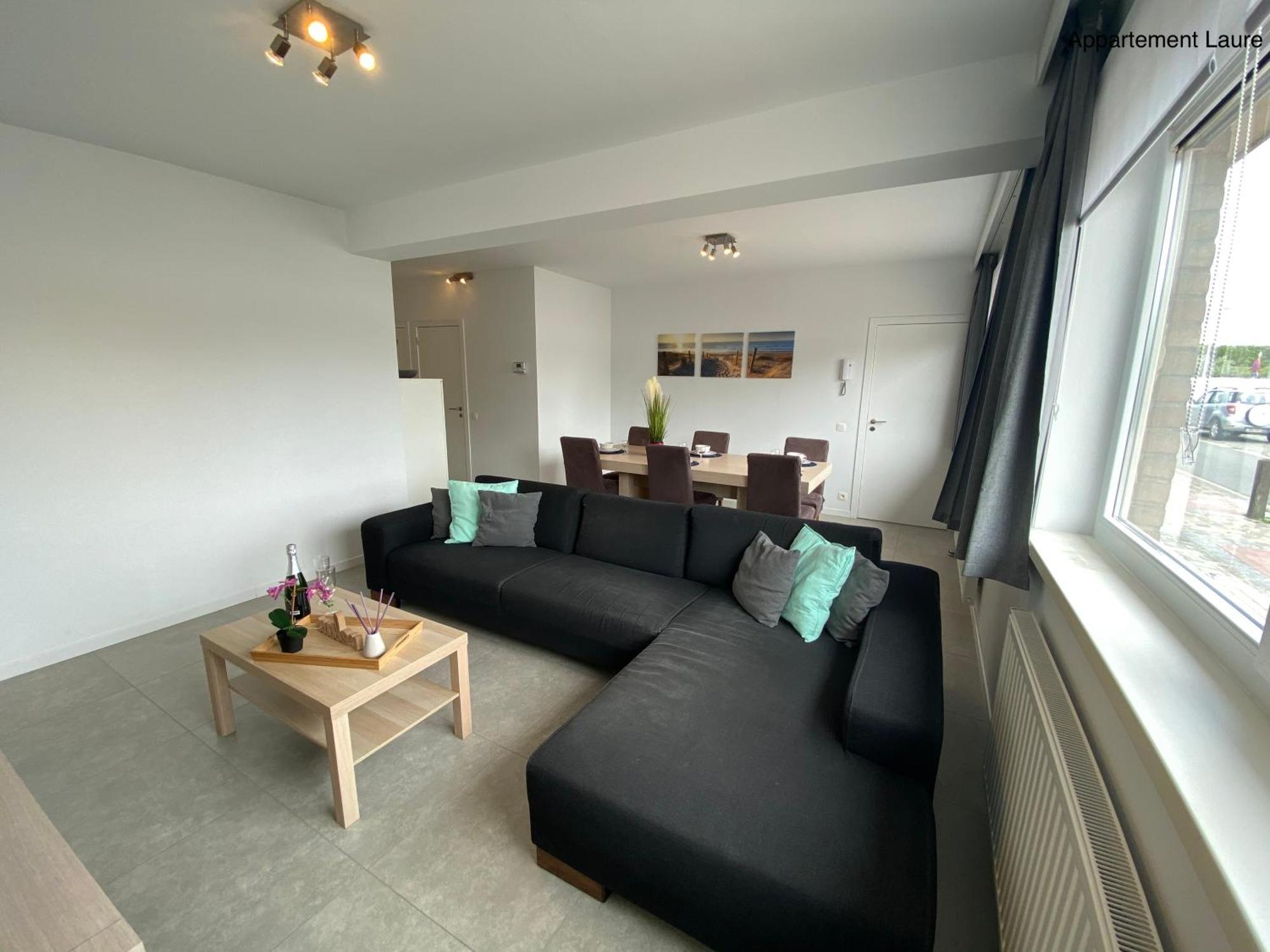 Residentie Duinenzucht - Appartement Laure I Studio Lynne 브레데네 객실 사진